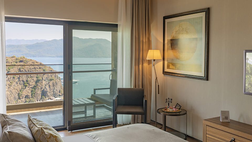 Deluxe Deniz Manzaralı Oda manzarası 1